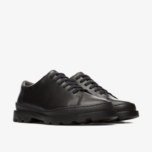 Camper Brutus Womens Formal Shoes US-89670 Black Online